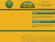 Tablet Screenshot of jeepsafari-grancanaria.com